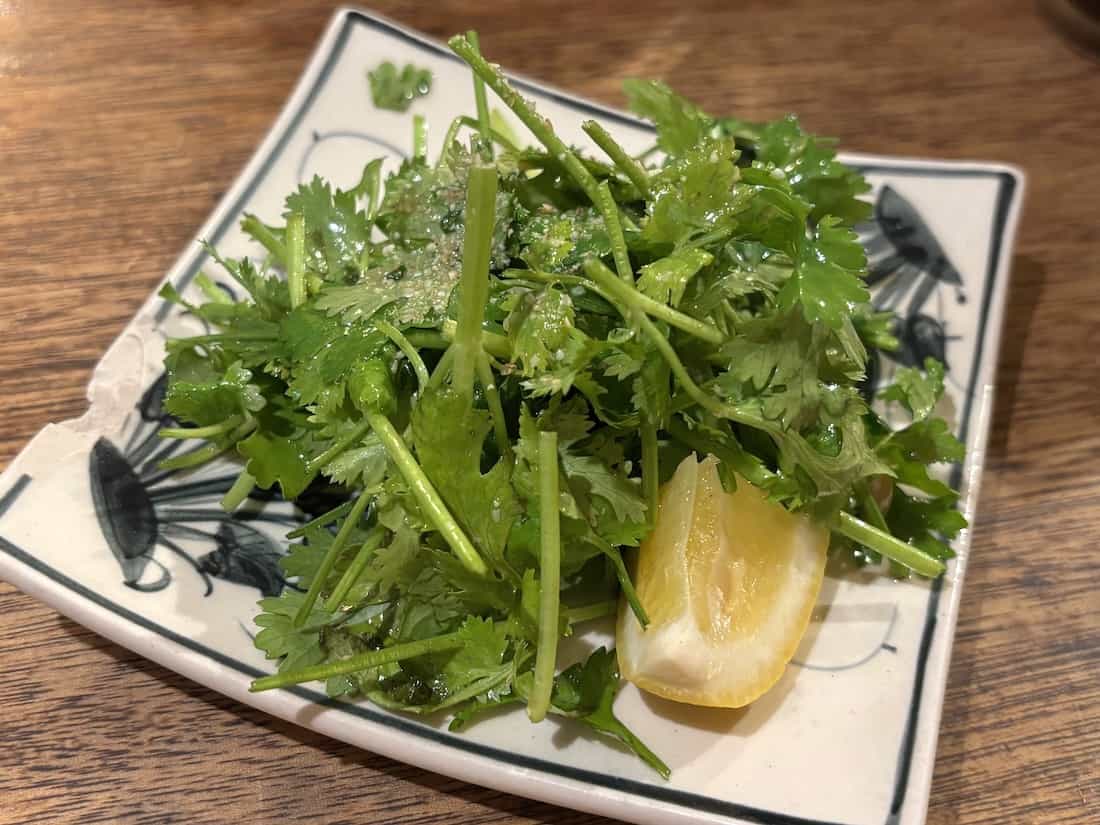 おつまみパクチー