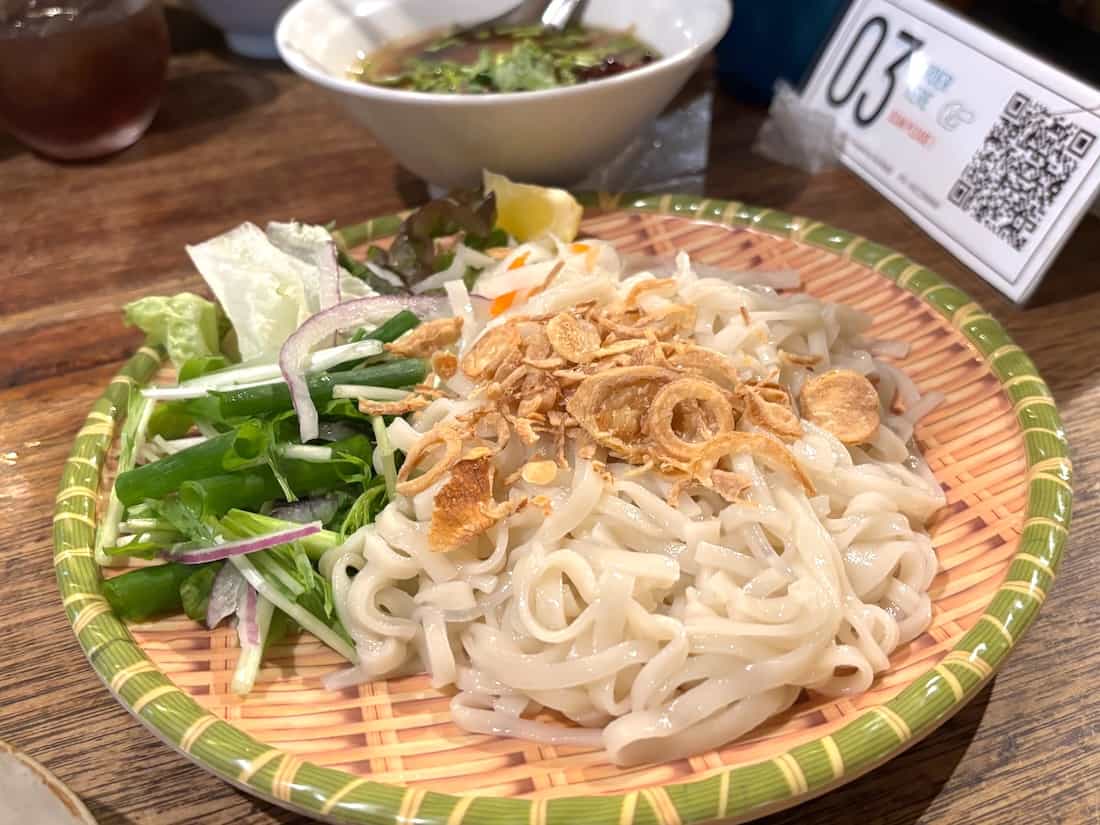焼き豚肉のつけ麺フォー(麺量1.5玉)