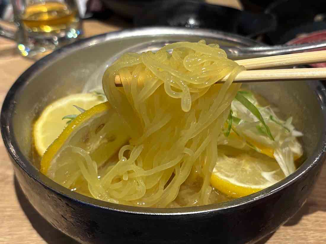 レモン冷麺