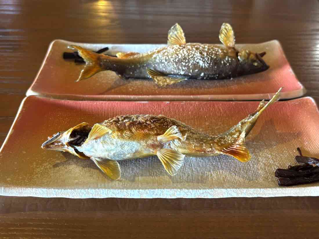 鮎の塩焼き