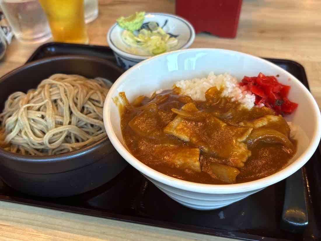 カレー丼セット