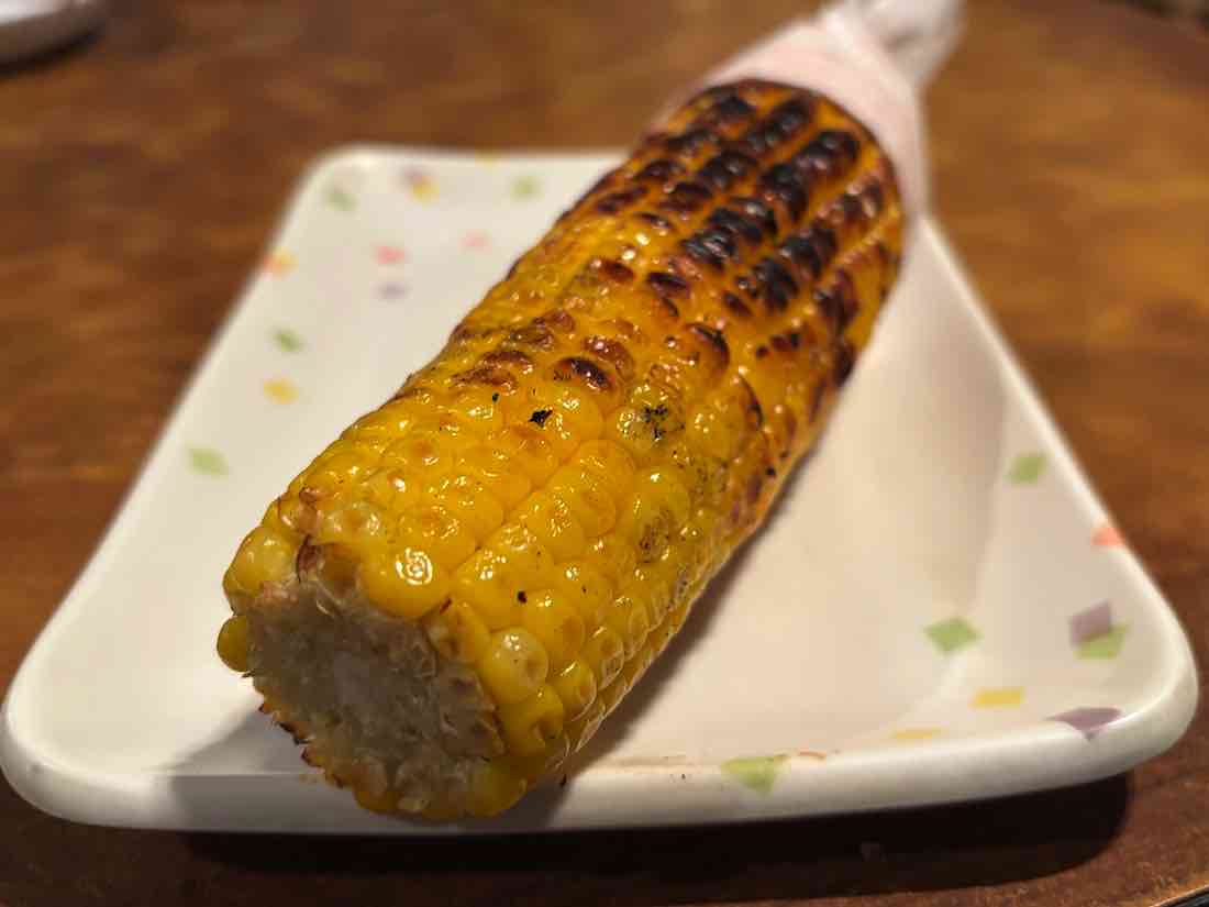 焼きとうもろこし