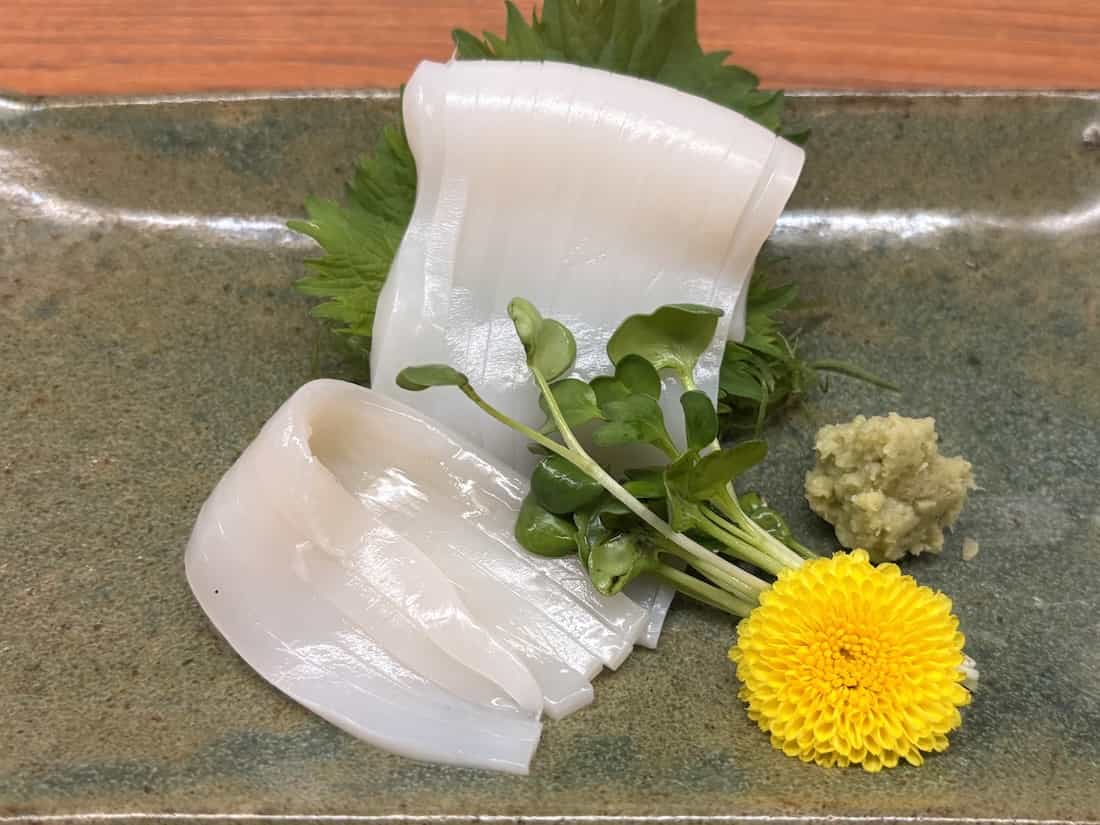 するめいか刺身