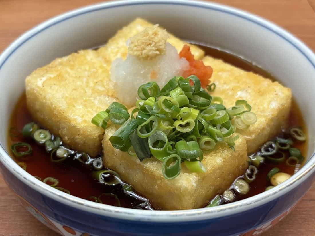 揚げ出し豆腐