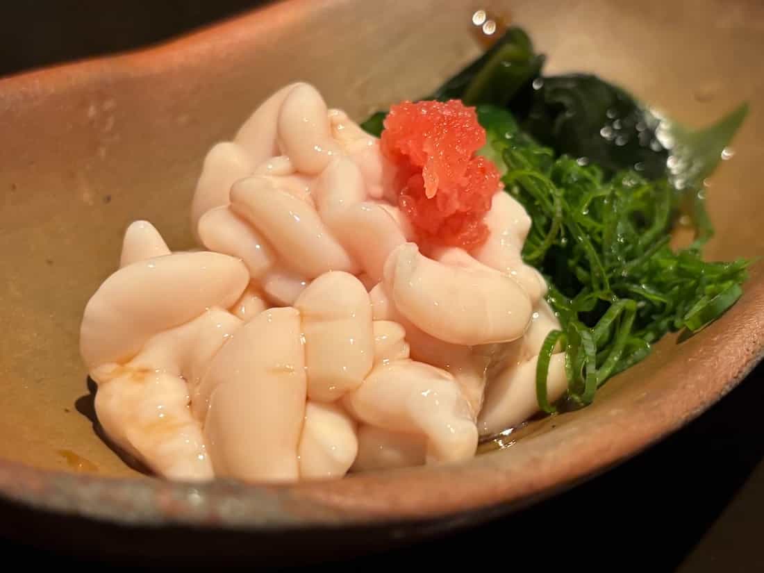 白子ポン酢
