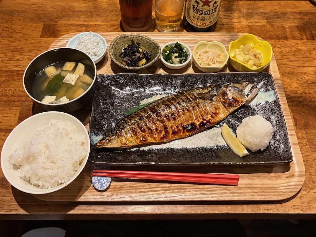 すてきな鯖定食